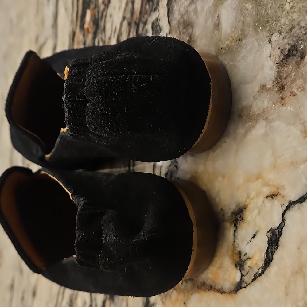 Shoe Design Suede Flats Size 40 (9) - Picture 4 of 6